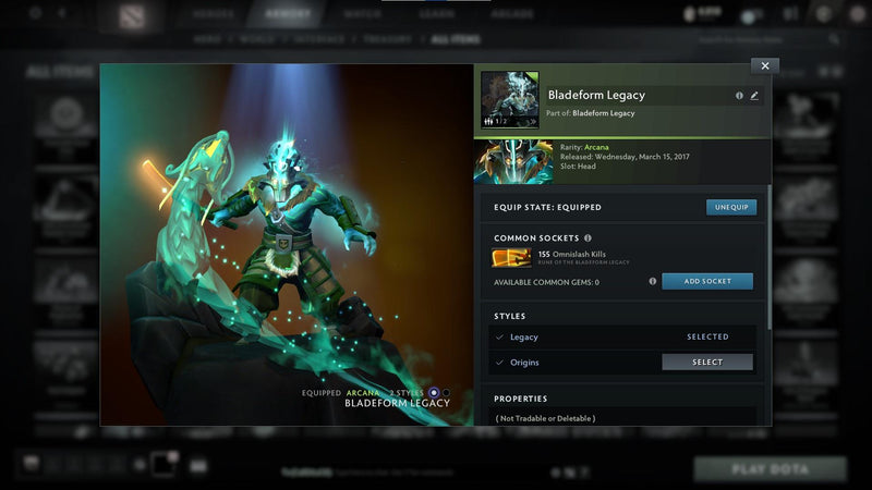 Legend I | MMR: 3091 - Behavior: 10031 - Communication: 10031