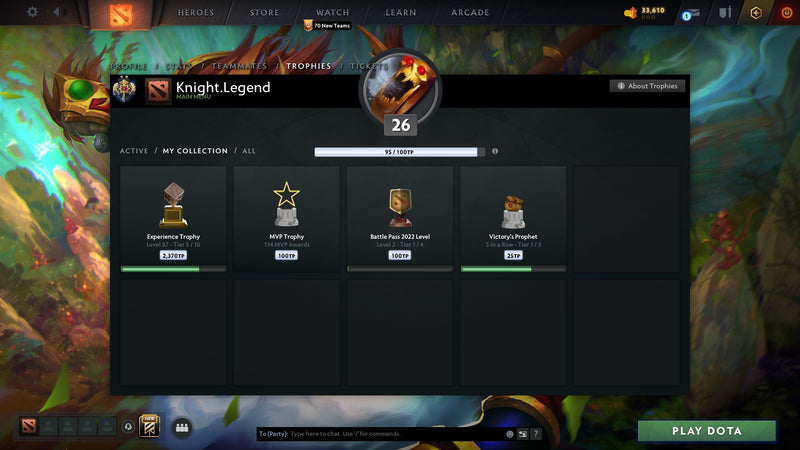 Legend II | MMR: 3301 - Behavior: 9504