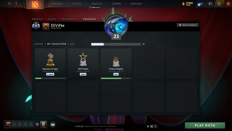 Divine IV | MMR: 5337 - Behavior: 10000