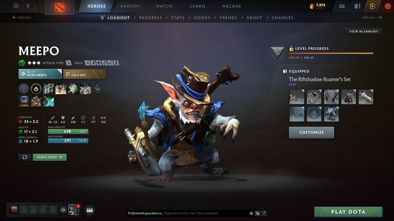 Legend I | MMR: 3020 - Behavior: 8165 - Communication: 8165