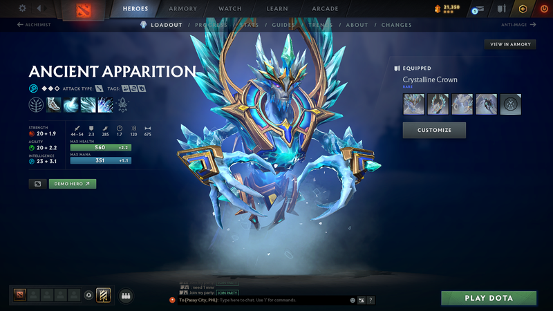 Archon V | MMR: 2964 - Behavior: 8156 - Communication: 8156