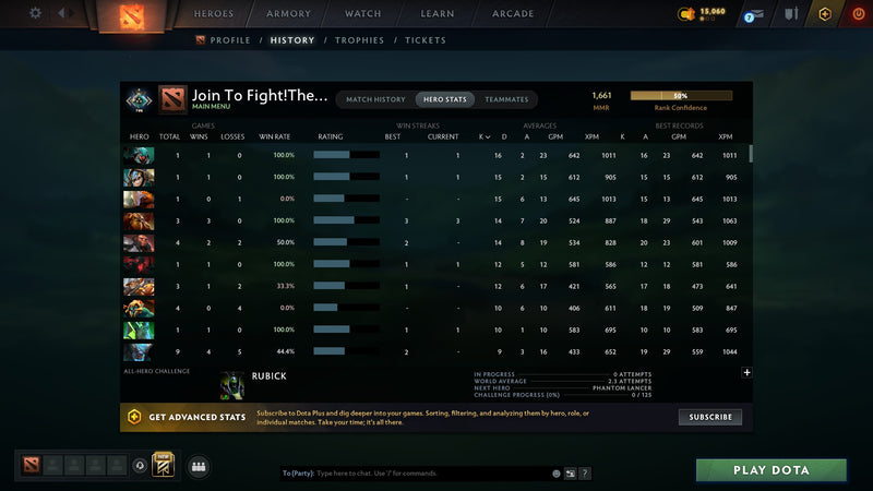 Crusader I | MMR: 1661 - Behavior: 8503 - Communication: 8503