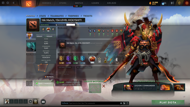 Immortal | MMR: 6305 - Behavior: 9507