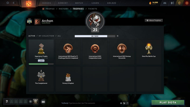 Archon III | MMR: 2689 - Behavior: 8750 - Communication: 8750