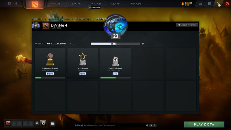 Divine IV | MMR: 5311 - Behavior: 10000