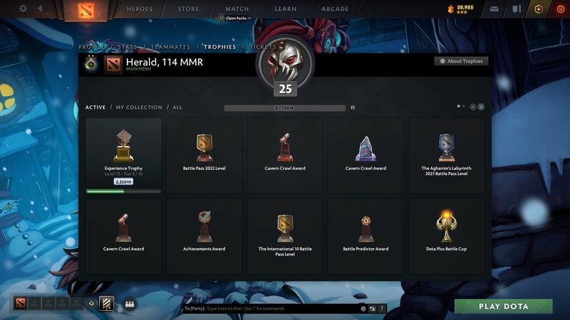 Herald II | MMR: 114 - Behavior: 9960