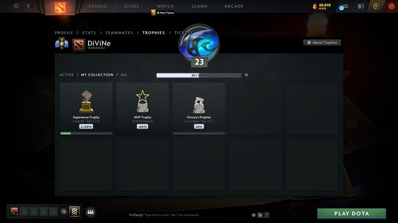 Divine III | MMR: 4919 - Behavior: 9815