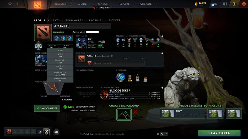 Archon III | MMR: 2638 - Behavior: 9775