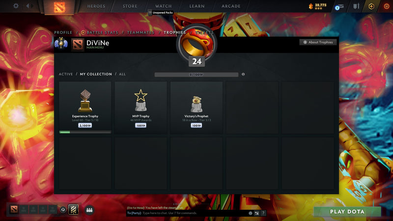 Divine II | MMR: 4902 - Behavior: 10000