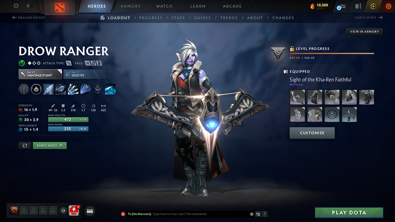 Legend I | MMR: 3083 - Behavior: 9549 - Communication: 9549