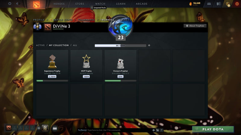 Divine III | MMR: 5024 - Behavior: 10000