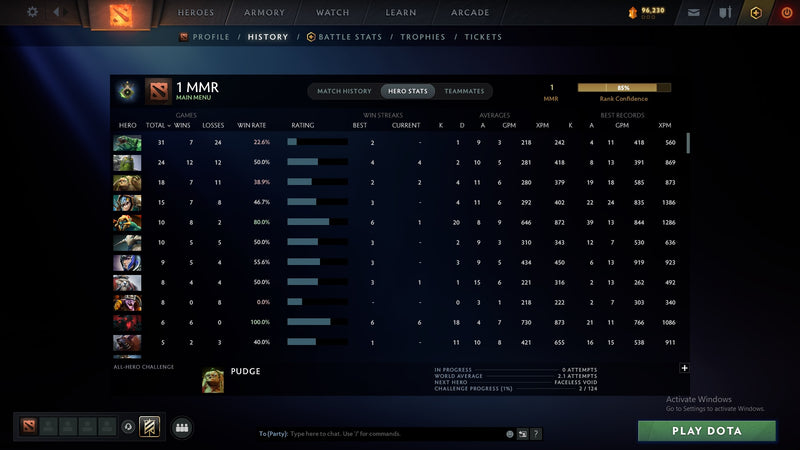 Herald I | MMR: 1 - Behavior: 8003 - Communication: 8003