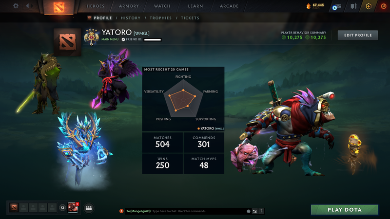 Legend IV | MMR: 3544 - Behavior: 10275 - Communication: 10275