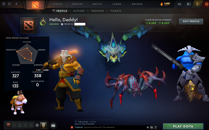 Herald I | MMR: 1 - Behavior: 8469 - Communication: 8469