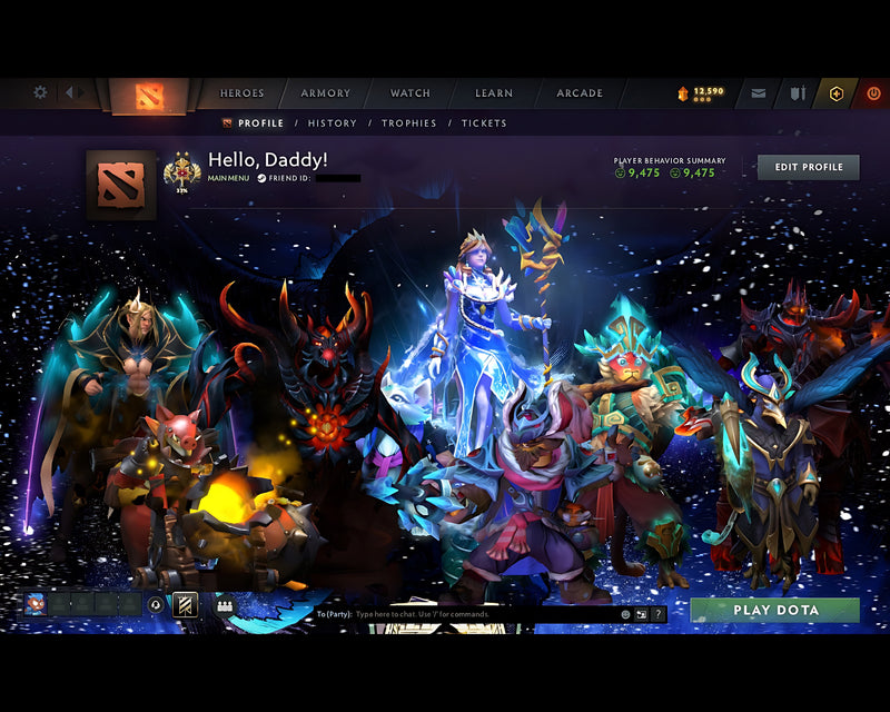 Legend II | MMR: 3285 - Behavior: 9475 - Communication: 9475