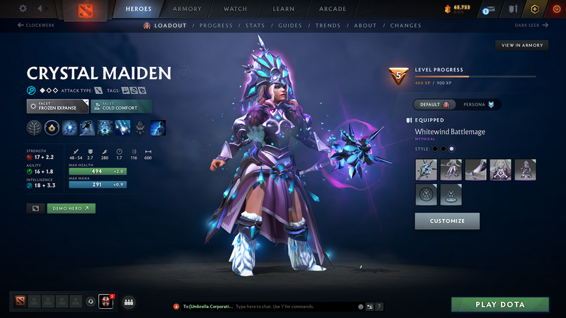 Legend I | MMR: 2937 - Behavior: 11379 - Communication: 10454