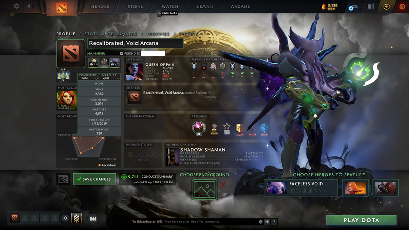 Archon II | MMR: 2403 - Behavior: 9715