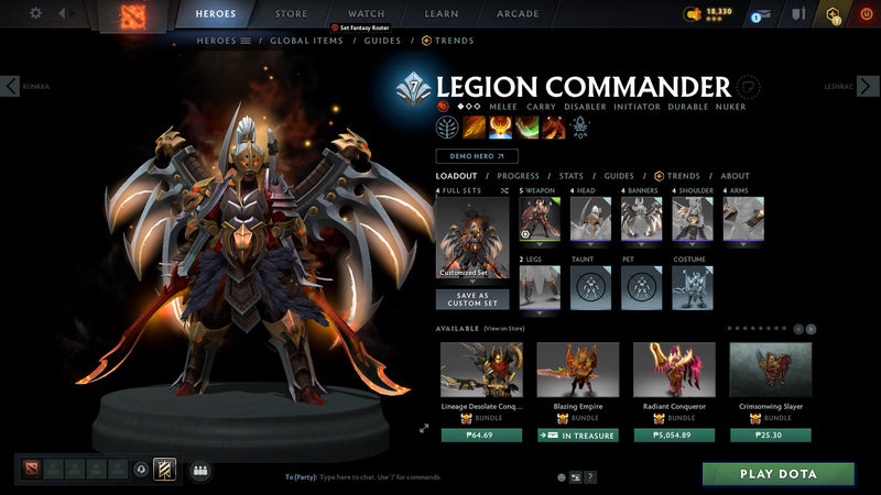 Legend II | MMR: 3242 - Behavior: 9775