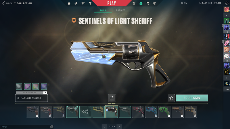 [AS] Platinum II | Sherrif: NeoFrontier and SOL, Vandal: Reaver, Phantom: Ion, Operator: Ion, Melee: (Reaver Karambit and Xenohunter), Ghost: Sovereign