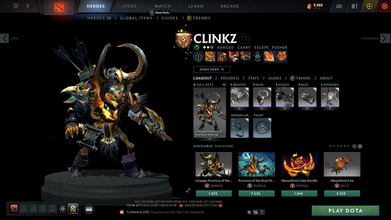 Legend II | MMR: 3220 - Behavior: 10000