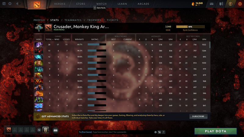 Crusader IV | MMR: 2048 - Behavior: 9224