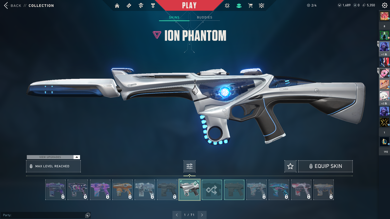 [AS] Platinum II | Sherrif: NeoFrontier and SOL, Vandal: Reaver, Phantom: Ion, Operator: Ion, Melee: (Reaver Karambit and Xenohunter), Ghost: Sovereign