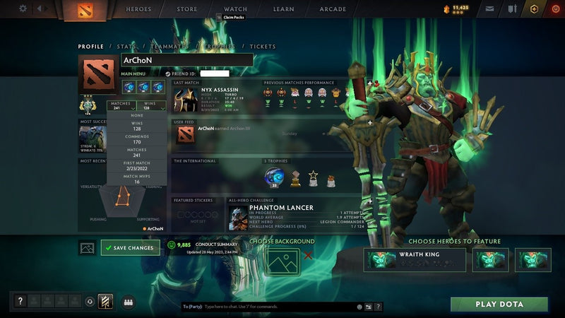 Archon III | MMR: 2644 - Behavior: 9885