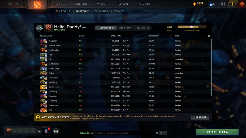 Crusader V | MMR: 2185 - Behavior: 10371 - Communication: 10371