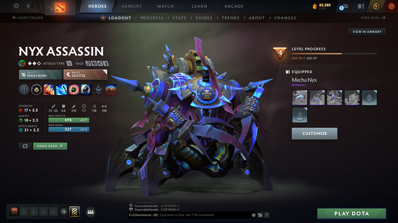 Legend IV | MMR: 3493 - Behavior: 11804 - Communication: 11804