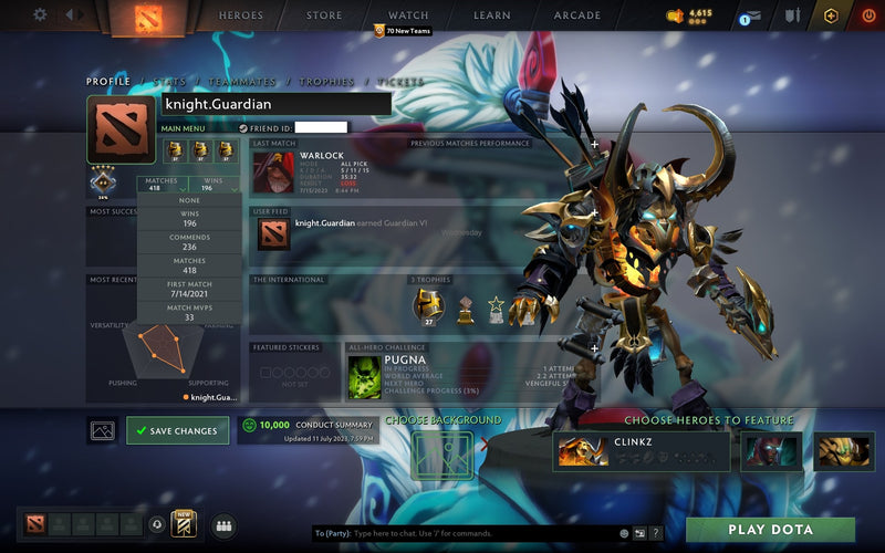 Guardian V | MMR: 1430 - Behavior: 10000