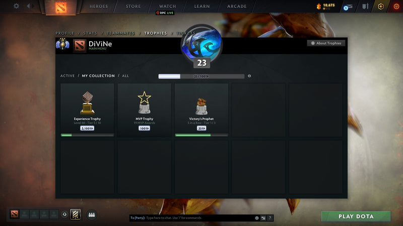 Divine III | MMR: 5091 - Behavior: 9755