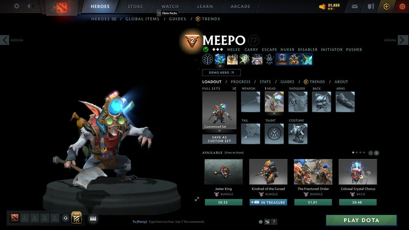 Herald I | MMR: 1 - Behavior: 9320