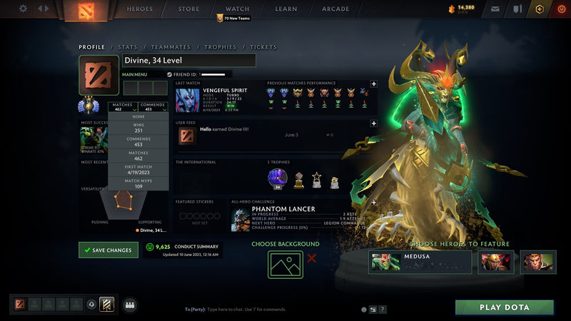 Divine III | MMR: 5008 - Behavior: 9625