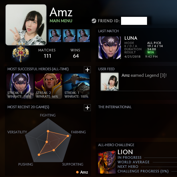 Legend [3] | MMR: 3500 / TBD