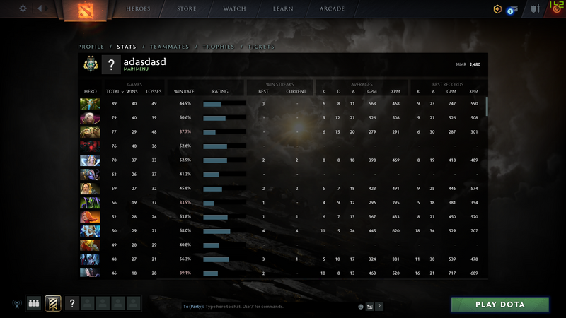 Archon II | MMR: 2480 - Behavior: 9192