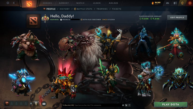 Legend I | MMR: 2967 - Behavior: 9606 - Communication: 9606