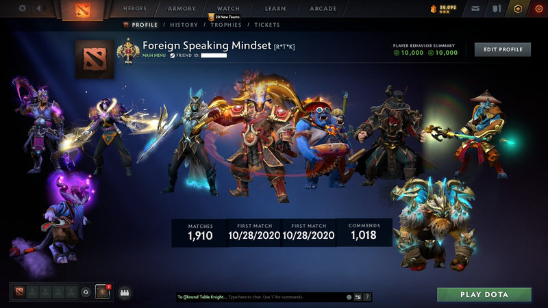 Legend I | MMR: 3226 - Behavior: 10000 - Communication: 10000