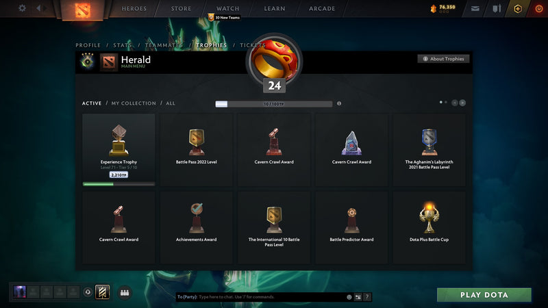 Herald IV | MMR: 570 - Behavior: 10000