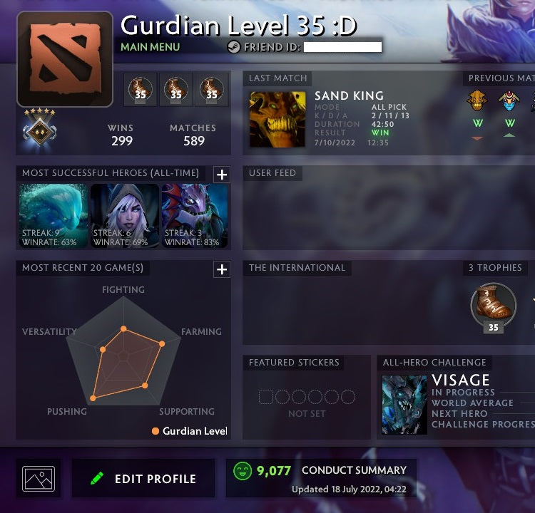 Guardian V | MMR: 1380 - Behavior: 9077