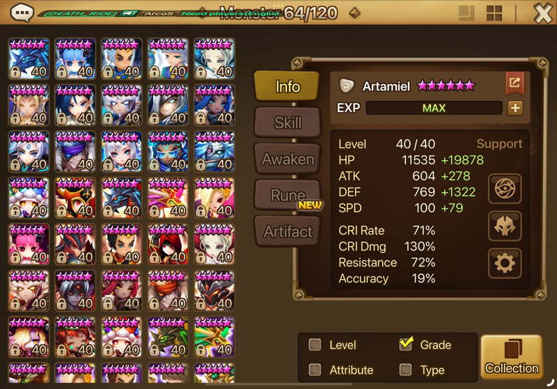 [Global] Midgame | Artamiel, Yeonhong, Nicki, Daniel + 1000 scrolls