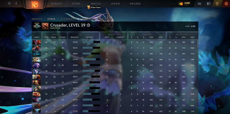 Crusader V | MMR: 2170 - Behavior: 10000