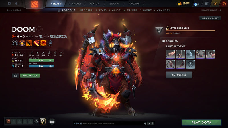 Legend II | MMR: 3216 - Behavior: 8750 - Communication: 8750