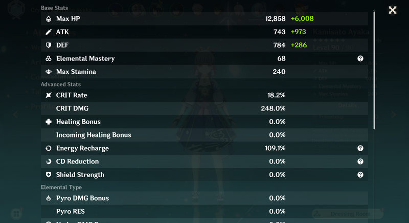 [America] AR57 - Wriothesley, Ayaka, Xiao, Klee, Raiden Shogun, Yelan, Shenhe, Venti, Keqing, Hu Tao, Nilou, Kazuha(C1), Nahida(C1), Jean(C1), Qiqi(C2), Diluc(C3)