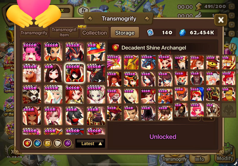 [Asia] Endgame | Leona, Lora, Gurkha, Zhang Lao +1100 scrolls, 6k crystals, 230 skins