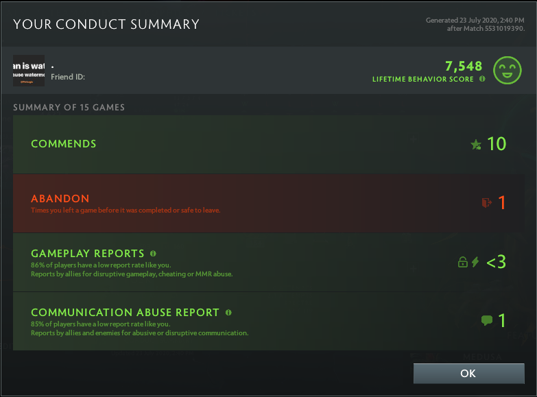 Divine III | MMR: 4890 - Behavior: 7548