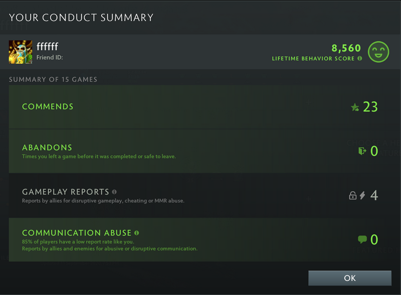 Immortal [4725] | MMR: 5800 - Behavior: 8560