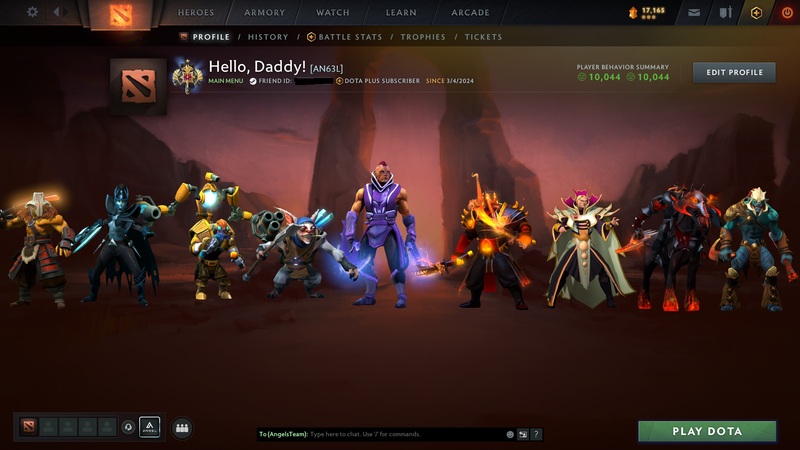 Legend I | MMR: 3003 - Behavior: 10044 - Communication: 10044