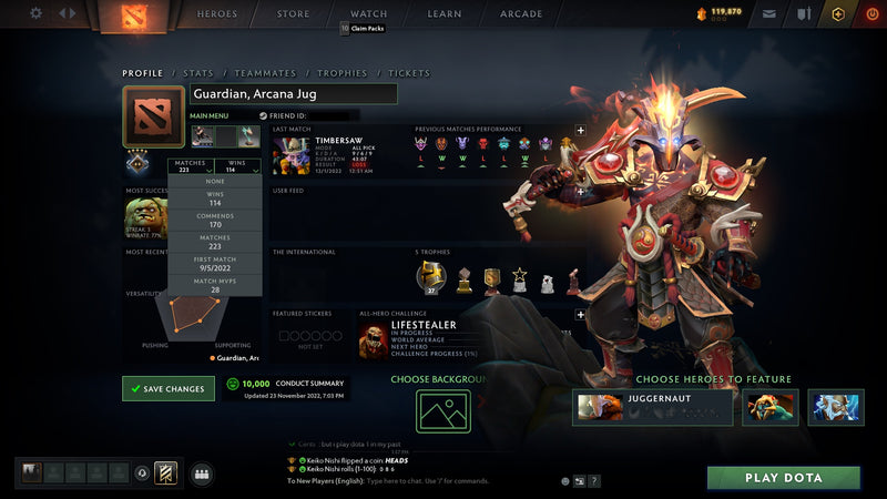 Guardian V | MMR: 1390 - Behavior: 10000