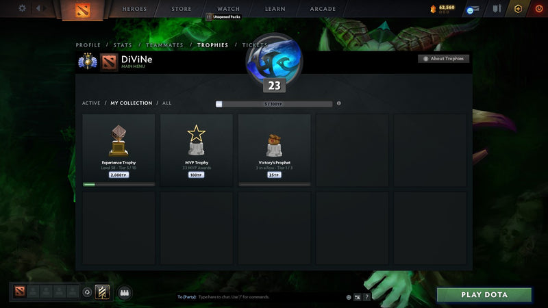 Divine III | MMR: 5030 - Behavior: 10000