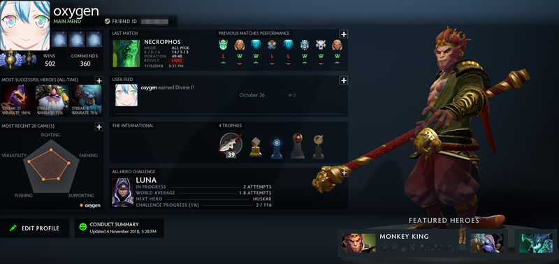 Divine I | MMR: 4821 / 4733